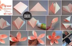 How To Make An Origami Flower Kusudami Flower Tutorial Paperarts Origami Origami Flowers