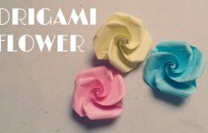 How To Make An Origami Flower Origami Easy Origami Flower Tutorial Youtube