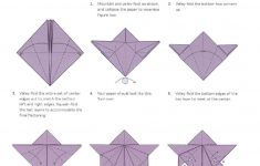 How To Make An Origami Flower Origami Flowers Diagram On How To Fold A Simple Orchid Flower