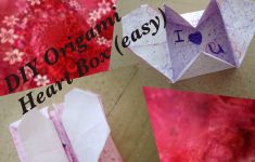 How To Make An Origami Heart Diy Origami Heart Box Secret Message Easy 15 Steps