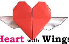 How To Make An Origami Heart How To Fold An Origami Heart With Wings Origami Wonderhowto