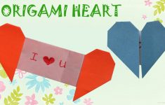 How To Make An Origami Heart Origami Heart With Message Origami Easy Youtube