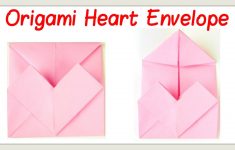 How To Make An Origami Heart Valentines Day Crafts How To Fold An Origami Heart Envelope Paper