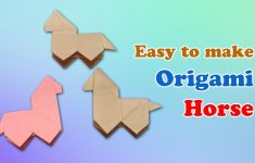 How To Make An Origami Owl How To Craft An Origami Horse Instructions Fold Paper Horse With