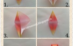 How To Make Origami Flowers Aura Treasury Diy Valentines Origami Flowers