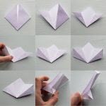 How To Make Origami Flowers Diy Origami Flower Tutorial Hungry Heart