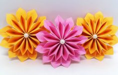 How To Make Origami Flowers Diy Paper Flowers Easy Making Tutorial Origami Flower Paper