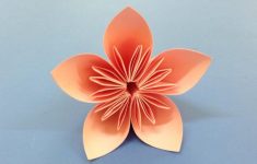 How To Make Origami Flowers How To Make A Kusudama Paper Flower Easy Origami Kusudama For