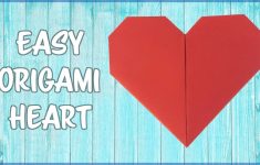 How To Make Origami Heart How To Make An Origami Heart Easy Fold Fold Paper Instructions