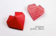 How To Make Origami Heart Origami Puffy Heart Instructions
