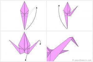 How To Origami Crane Easy Origami Crane Instructions