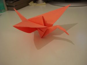 How To Origami Crane Flapping Origami Crane 9 Steps