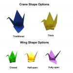 How To Origami Crane How Do I Open Origami Cranes Wings Graceincrease Custom Origami Art
