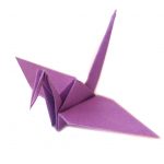 How To Origami Crane Light Purple Origami Cranes Graceincrease Custom Origami Art