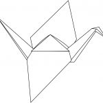 How To Origami Crane Origami Crane Coloring Page Free Printable Coloring Pages