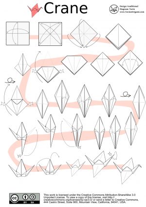 How To Origami Crane Origami Crane Instructions Tavins Origami