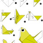 How To Origami Easy Step By Step How To Make An Origami Pigeon Step Step Instructions Free