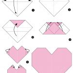 How To Origami Easy Step By Step Origami Heart Instructions Free Printable Papercraft Templates