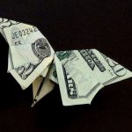 How To Origami Money Dollar Origami Butterfly Tutorial How To Make A Dollar Butterfly