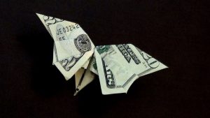 How To Origami Money Dollar Origami Butterfly Tutorial How To Make A Dollar Butterfly