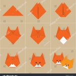 How To Origami Step By Step Step Step Instructions How Make Stock Vector Royalty Free