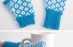 Intarsia Knitting Patterns Colorful Mittens And Gloves Knitting Patterns In The Loop Knitting