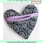 Interfacing Sewing Free Pattern Heart Pouch Free Valentine Sewing Pattern Patterns For Pirates