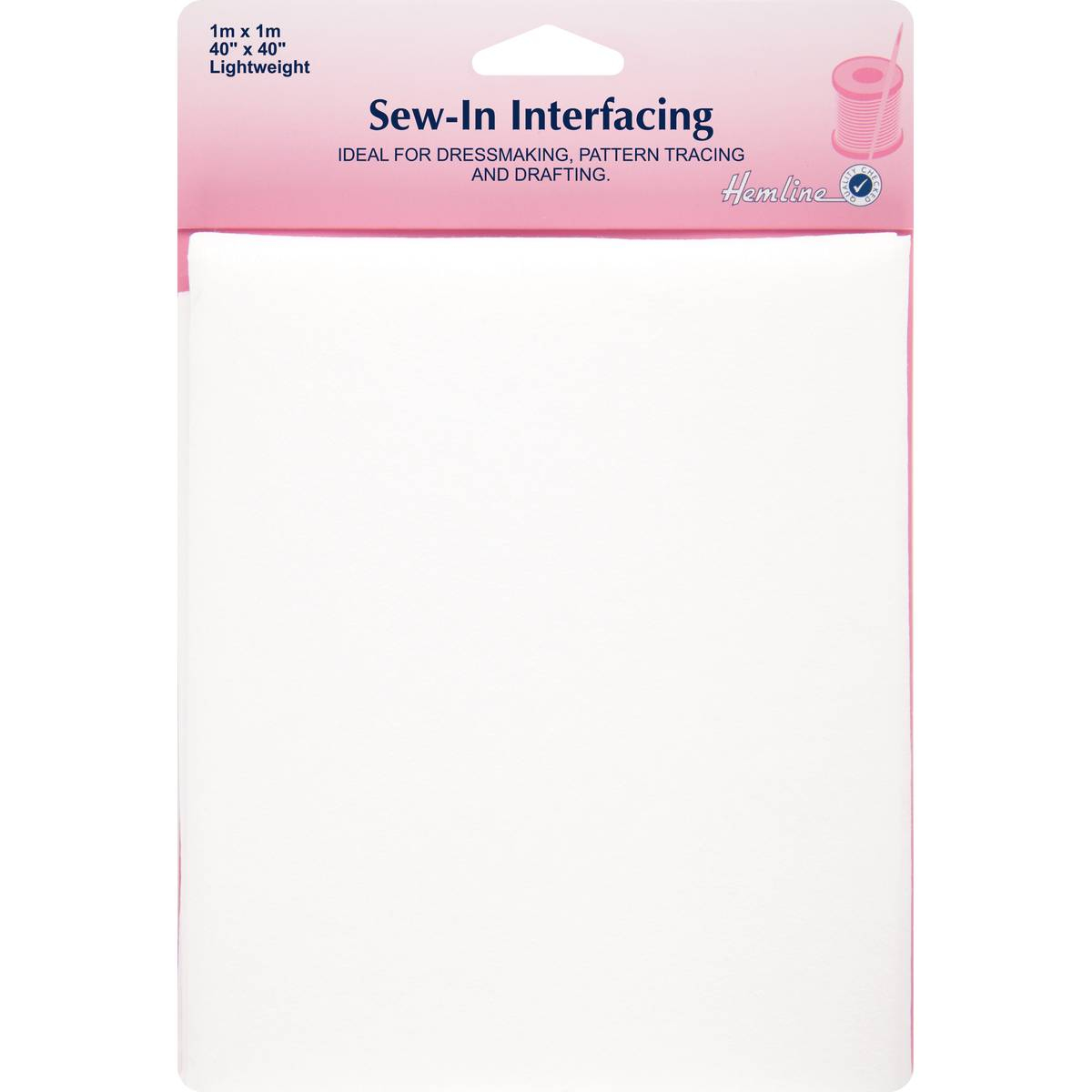 Interfacing Sewing Free Pattern Hemline Sew In Interfacing 1cm X 1 M