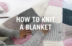 Knit Blanket Pattern How To Knit A Blanket Step Step Youtube
