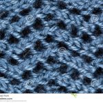 Knit Fabric Patterns Blue Patterned Knitted Fabric Stock Image Image Of Patterns Cloth