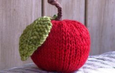 Knit Leaf Pattern Free Apple Knitting Pattern Tutorial Natural Suburbia