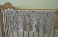 Knit Leaf Pattern Free Free Pattern Knit Leaf Ba Blanket Knit Crochet My