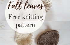 Knit Leaf Pattern Free Knit Autumn Leaves Free Pattern Mallooknits
