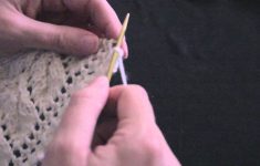 Knit Leaf Pattern Free Leaf Lace Scarf Youtube