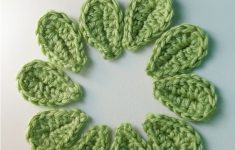 Knit Leaf Pattern Free Leaves 2 Minute Leaf Free Pattern Crochet Motifs And Appliques