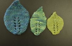 Knit Leaf Pattern Free Leaves Join Us For Knit The Sky Yarn Bombing