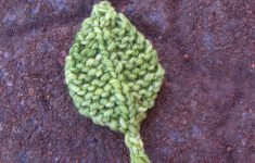 Knit Leaf Pattern Free Leaves Knitted Leaf Patterns Natural Suburbia