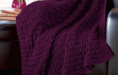 Knit Leaf Pattern Free Mary Maxim Free Blanket Of Leaves Afghan Pattern