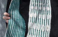 Knit Leaf Pattern Scarf Aspen Leaves Pdf Brioche Knitting Hat Scarf Pattern Ewe Ewe Yarns