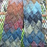 Knit Leaf Pattern Scarf Figleafentrelac Scarf The Knit Shop