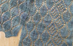Knit Leaf Pattern Scarf Our 15th Anniversary Patterns Madrona Fiber Arts