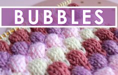 Knit Stitches Patterns Bubble Knit Stitch Pattern Youtube