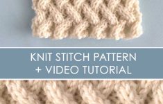 Knit Stitches Patterns How To Knit The Lattice Cable Stitch Pattern With Video Tutorial