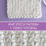 Knit Stitches Patterns How To Knit The Linen Stitch Pattern With Video Tutorial Studio Knit