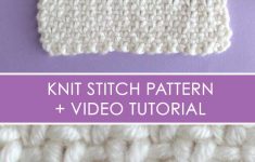 Knit Stitches Patterns How To Knit The Linen Stitch Pattern With Video Tutorial Studio Knit