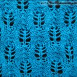 Knit Stitches Patterns Lace Knitting Stitch 9 Flower Bud Knitting Unlimited