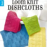 Knit Washcloth Pattern Easy Loom Knit Dishcloths