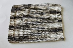 Knit Washcloth Pattern Easy Stayhome Stitchings Twisted Stockinette Dishcloth Pattern