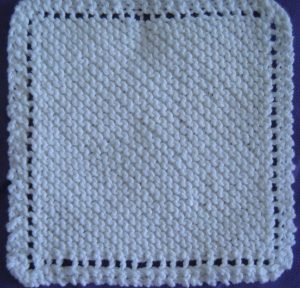 Knit Washcloth Pattern Easy The Old Time Favorite Dish Cloth Craftsy