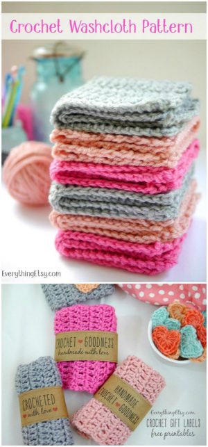 Knit Washcloth Pattern Free Easy Crochet Dishcloth Patternto Beautify Your Kitchen Free Crochet